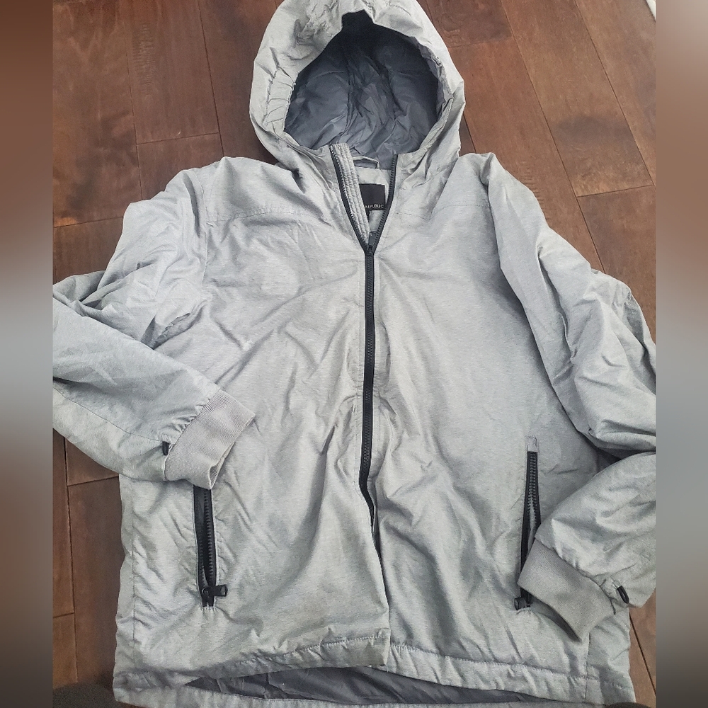 Banana republic gray jacket size Large men's